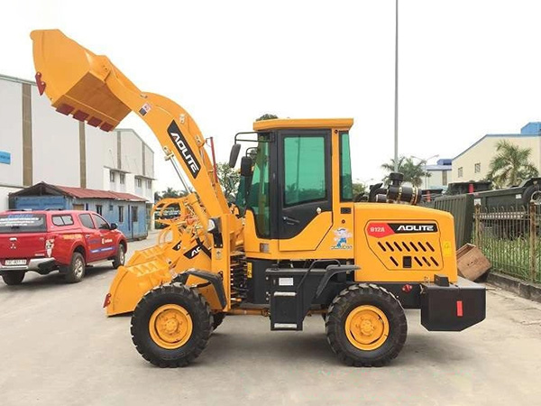 Xe máy xúc lật Aolite 912A gầu 0.5m3