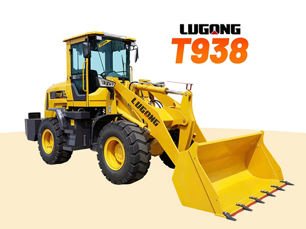 Xe máy xúc lật LuGong T938 gầu 1.2m3